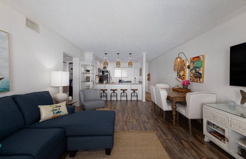 Sneads Ferry Condo | "Beach Blessing" -Oceanfront Fun | Balcony