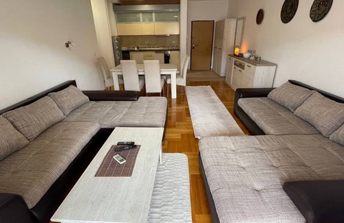 Tivat Apartment | Beach Bliss One-Bedroom Apartment in Tivat