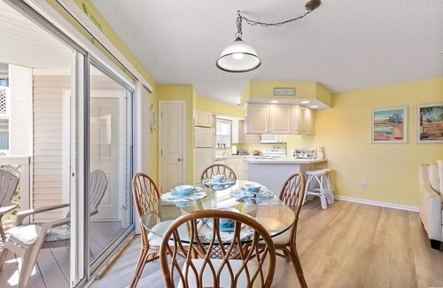 Cherry Grove Beach Condo | Beach Bliss Within Reach: Bright & Serene First-Floor Haven