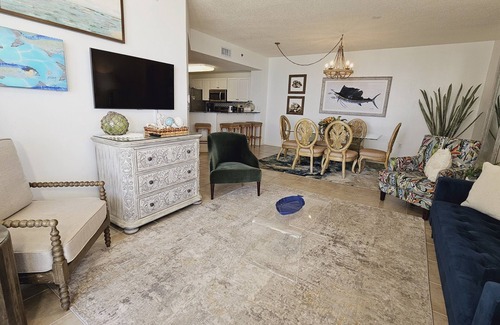 Fort Morgan Condo | Beach Club A1002 K/Q/bunk Direct Gulf View - WiFi - Sleeps 6