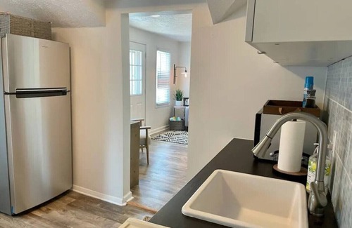Michigan City Apartment | Beach Condo I Steps From Lake Mich