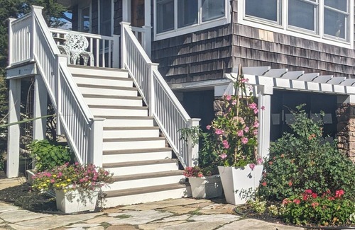 Jamesport House | Beach cottage, private road, private beach, private mooring, private parking.