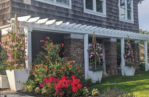 Jamesport House | Beach cottage, private road, private beach, private mooring, private parking.