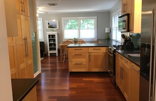 Noyack House | Beach Cottage with Amazing View of Noyac Bay. steps from the beach!