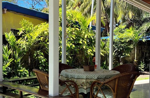 Puntarenas House | Beach Front 1940 retro 3-bedrm house AC/Wifi: Privacy & Comfort in Puntarenas.