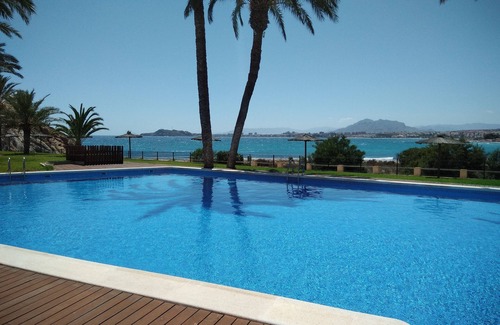 Los Puertos Apartment | Beach front apartment with great sea and mountain views. Rosa de los Vientosn