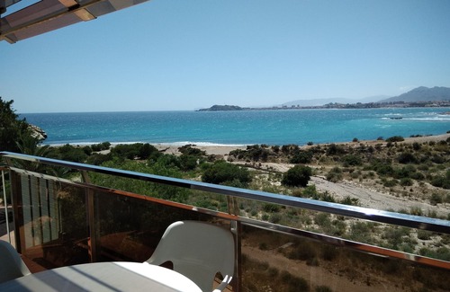 Los Puertos Apartment | Beach front apartment with great sea and mountain views. Rosa de los Vientosn