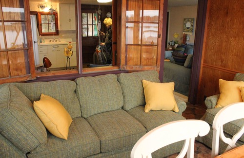 Mecosta Cottage | Beach Front Cottage On Family Friendly Pretty Lake. Sunsets, Fishing And Fun!