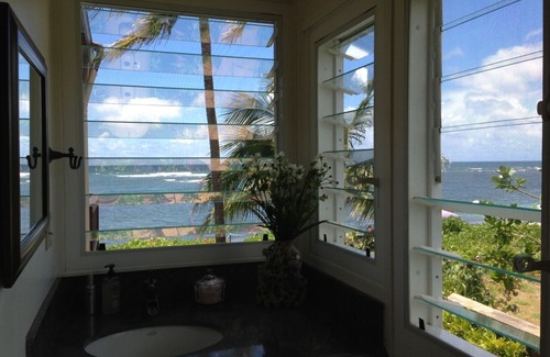 Mokuleia House | BEACH FRONT ESTATE SANDY BEACH w/Heated Saline Pool/SPA & 360 Degree Views