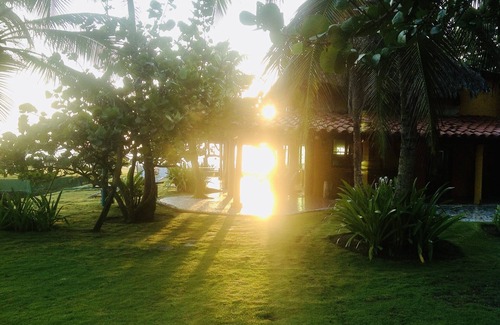 Palenque Villa | BEACH FRONT HOUSE SURROUNDeD BY 2 PRIVATE BEACHES
