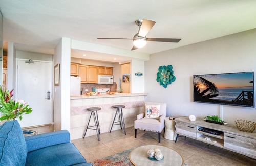 Kihei Condo | Beach Front Ocean View Penthouse Kealia Resort Condo - Sugar Beach