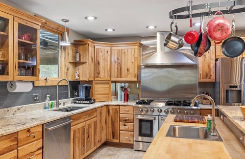 La Porte House | Beach Front with Dock, Sauna, Hot Tub - MTM Premier