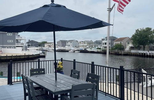 Manahawkin House | Beach Haven West Waterfront Oasis with Heated Pool