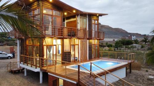 Caleta Cruz Villa | Beach house ballena Tower