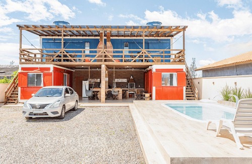 Laguna Cabin | Beach House Containers - With Pool #4