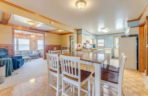 Caseville House | Beach House in Caseville w/50ft sugar sand Lake Huron frontage on the property.