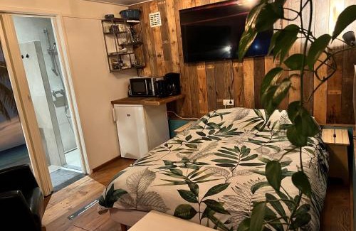 Schoonebeek Apartment | Beach House met badkamer, boxspring & airco
