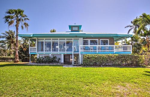 Marathon House | Beach House - Private Pool & Dock - Gulf Sunset view