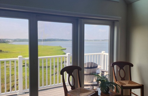 Bethany Beach House | Beach is just a few minute walk. Beautiful Townhouse with Ocean and Bay views.