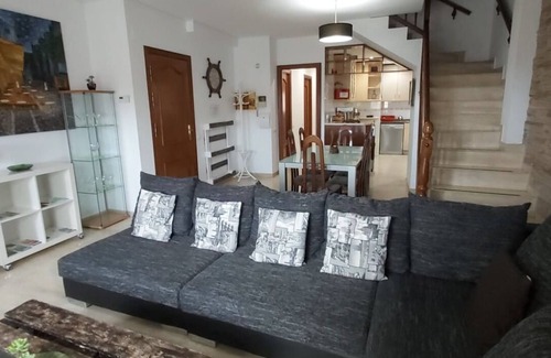 Sant Adria de Besos Apartment | BEACH PORT FORUM BARCELONA-TRIPLEX 160M2-CHILL OUT 30M2-9 PEOPLE-WIFI 1GB-NEFLIX