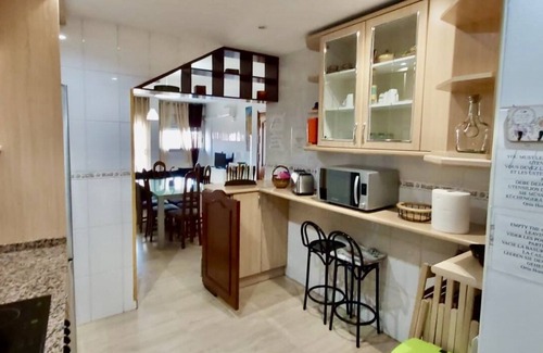 Sant Adria de Besos Apartment | BEACH PORT FORUM BARCELONA-TRIPLEX 160M2-CHILL OUT 30M2-9 PEOPLE-WIFI 1GB-NEFLIX