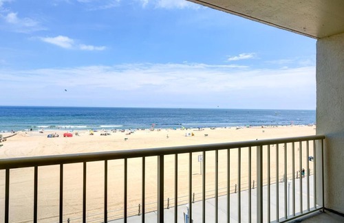 Northeast Virginia Beach Condo | Beach Quarters - 1BR/1BA - Oceanfront Balcony!
