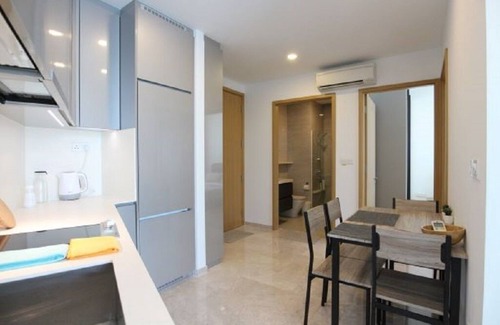 Kampong Glam Apartment | BEACH RD.LOFT 2BR/MINS TO NICOLL HIGHWAY MRT