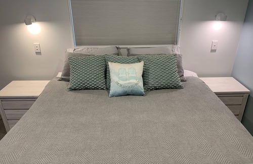 Waikanae House | Beach Road Bach is a newly renovated guesthouse across the street from the beach