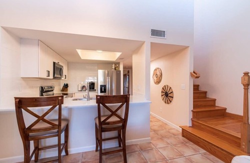 Cocoa Beach House | Beach Townhome Steps from Downtown Cocoa Beach