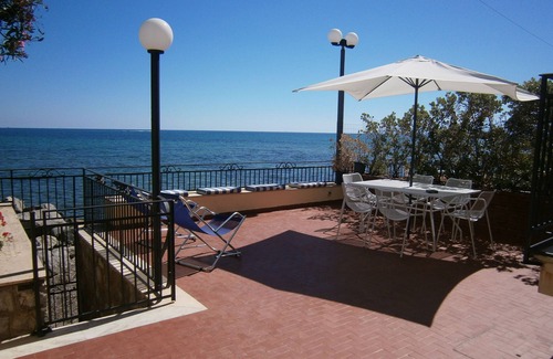 Trabia Villa | Beach villa with terrace, sleeps 6 to 12