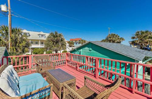 Vilano Beach House | Beachcomber Oasis l 1930s Cottage l 1 min to Beach