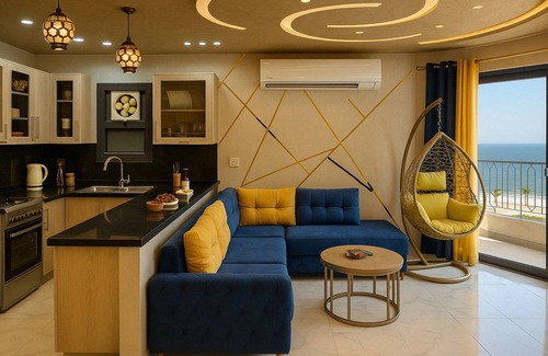 Al-Manasrah Ski Chalet | Beachfront Chalet in Porto Said, Egypt - Perfect Getaway