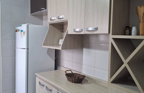 Balneario Umurama Apartment | Beachfront apartment with 3 bedrooms and 2 parking spaces, fully furnished for the season