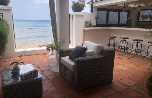 Fitts Village Apartment | Beachfront 2 bedroom apartment with private pool -NEW LISTING