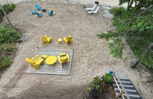 Kettle Point 44 House | Beachfront and waterfront home for a relaxing getaway for couples or families.