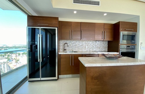 North Hotel Zone Apartment | Beachfront Apartment at Icon Vallarta! Sleeps 2,4,or 6 pp