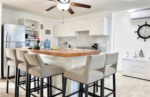 Puerto Juarez Condo | Beachfront Apartment | Ocean Views + Pool Access