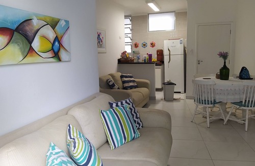 Pitangueiras Apartment | Beachfront apartment right on the sand.