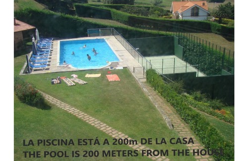 Mogro Apartment | Beachfront apartment with pool 200m and paddle tennis court