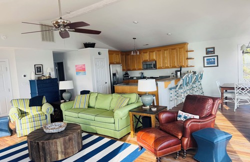 New Point House | Beachfront Bavon Beachfront Sailors Delight Sleeps 10.