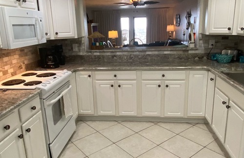 Fort Walton Beach Condo | BEACHFRONT BEAUTY. AMAZING GULF VIEWS! OVERSIZED PATIO WITH DIRECT BEACH ACCESS.