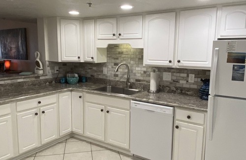 Fort Walton Beach Condo | BEACHFRONT BEAUTY. AMAZING GULF VIEWS! OVERSIZED PATIO WITH DIRECT BEACH ACCESS.