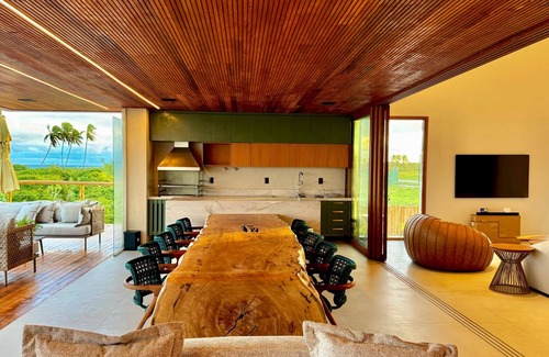 Barra do Jacuipe House | Beachfront Mansion (Beachfront) with 8 Suites in the Alphaville Guarajuba Condominium