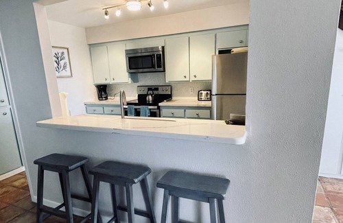 Matagorda House | Beachfront Condo at Matagorda Dunes with Pool Access