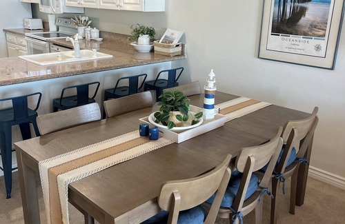 Townsite Condo | BeachFRONT Condo E-18 on the H20! Oceanside, CA - North Coast Village.