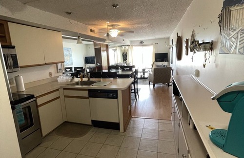 Brigantine Condo | Beachfront Condo - Short walk across the street to the beach