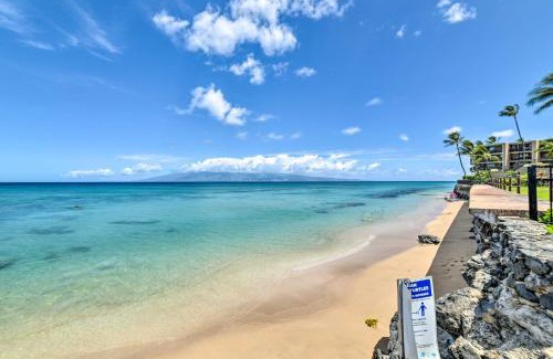 Honokowai Apartment | Beachfront Condo Sunset Views and Pool Access!