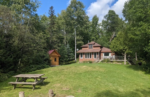 Restoule Cottage | Beachfront Cottage, Incredibly Private, Nice Beach, Dock, Fishing