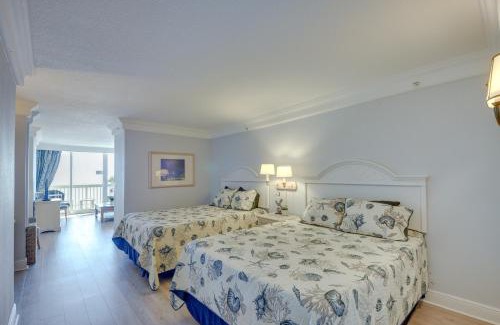 Ortona Park Apartment | Beachfront Daytona Vacation Rental with Balcony