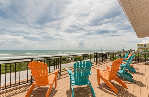 New Smyrna Beach House | Beachfront Dream Home 4 bedroom 3 bath. 6060S